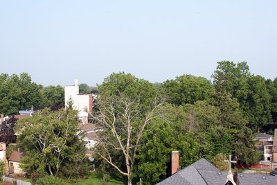 Looking North from All Saints' Anglican Church, September 10, 2013