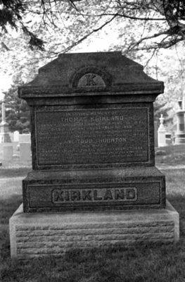 Thomas Kirkland Family Gravestone