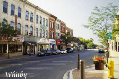 Brock Street looking south from Dundas Street, 2003