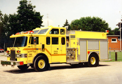 1990 Pierce Lance Pumper Truck, July 13, 1996