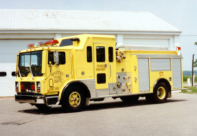 1989 Mack MR688P Pumper Truck, July 13, 1996