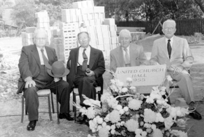 Whitby United Church, September 25, 1955