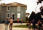 Relocation of the Jabez Lynde House, August 1986