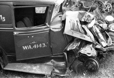 Car Wreck, August 1936