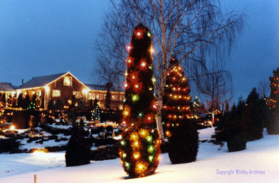 Christmas at the Miniature Village, December 1984