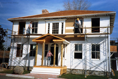 Jabez Lynde House at Cullen Gardens, August 1986