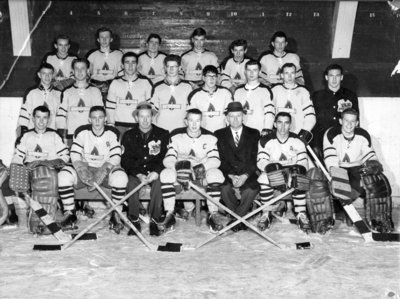 Consumers Gas Minor Juvenile &quot;A&quot; Hockey Team, 1961