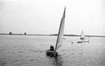 Sailboats on Whitby Harbour, 1937