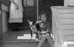Unidentified Child and Dog, October 1937