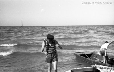 Sailing on Lake Ontario, c.1936