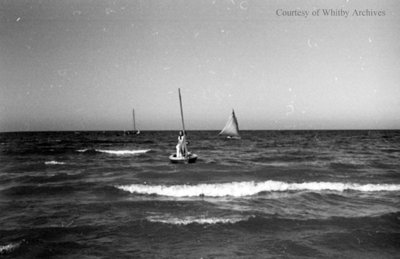 Sailing on Lake Ontario, c.1936