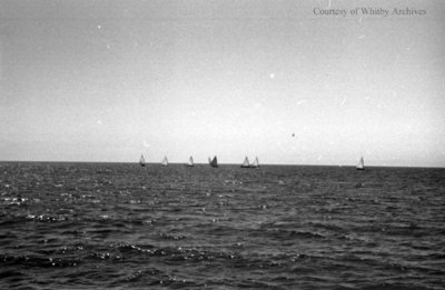 Sailing on Lake Ontario, c.1936