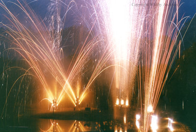 Fireworks Display at Cullen Gardens