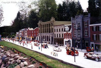 Parade on Main Street in the Miniature Village