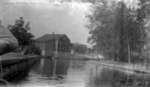 River and Buildings, c.1915