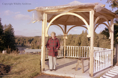 Gazebo Lookout At Cullen Gardens, c.1979