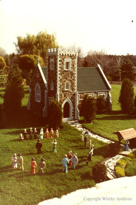 Stone Church in the Miniature Village