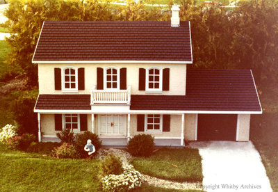 Yellow Stucco Residence in the Miniature Village