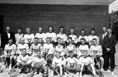 Whitby Red Wings Junior &quot;A&quot; Lacrosse Team, 1960