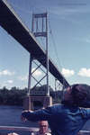 Bridge Over the St. Lawrence River, June 1976