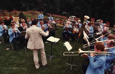 Whitby Brass Band at Cullen Gardens