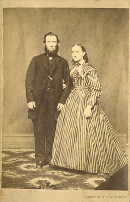 Mr. and Mrs. John Lawrence Smith, c.1870