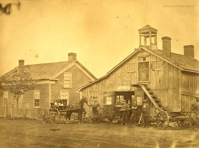 Unidentified House and Outbuilding