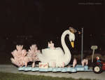 Christmas Parade on Main Street in the Miniature Village