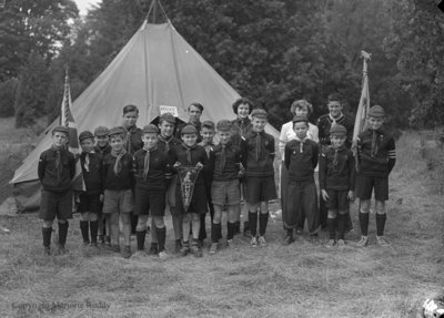 Whitby Cub Pack, August 9, 1950