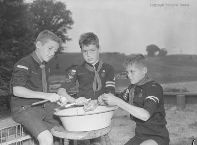 Whitby Cub Pack, August 9, 1950