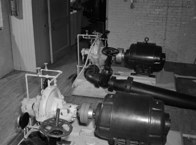 Pumps at the Power House, February 10, 1953