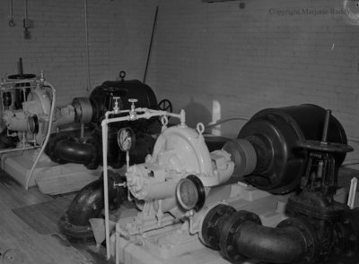 Pumps at the Power House, February 10, 1953