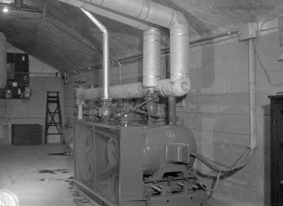 Inside Whitby Community Arena, February 26, 1955