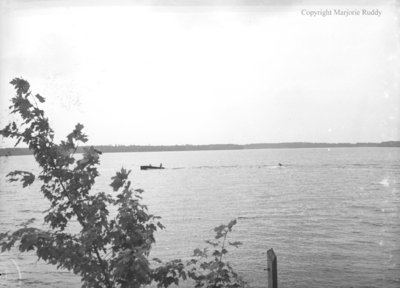 W.G. Ruddy and Family at Clear Lake, July 1956