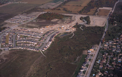 Aerial View of Whitby looking Northwest, October 7, 1998