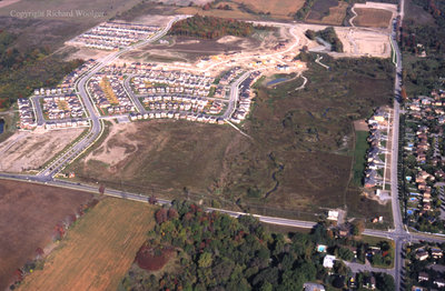 Aerial View of Whitby looking Northwest, October 7, 1998