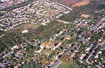 Aerial View of Cochrane Street looking North, October 7, 1998