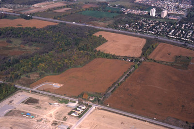 Aerial View of Whitby looking West, October 7, 1998