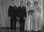 Watts-Brooks Wedding, March 9, 1948