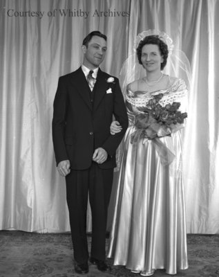 Watts-Brooks Wedding, March 9, 1948