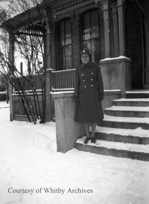 Unidentified Woman in Uniform, c.1940s