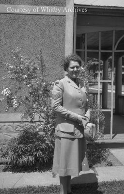 Unidentified Woman in Uniform, c.1940s