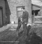 Mr. MacLeod and Dog, April 1945