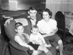 Robert Wagstaff and Family, December 7, 1947