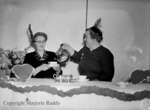 Unidentified Women Having Tea, c.1952