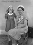 Mrs. Murdock and Unidentified Girl, November 29, 1947