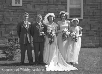 Crago Wedding, July 27, 1946