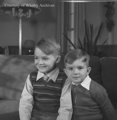 John and William Brant, December 1944