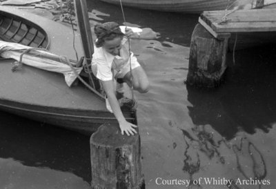 Eileen McBride Yachting, August 1939