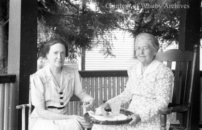 Ethel McMillian and Mrs. Graham, August 1939